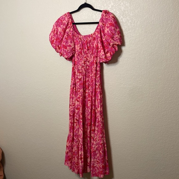Esther & Co Pink Floral Dress - Picture 5 of 5